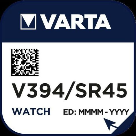 VARTA CONS.VARTA SILVER Coin V394/SR45 NaBli 1 Knopfzelle 394 Silberoxid 58 mAh 1.55 V 1 St.