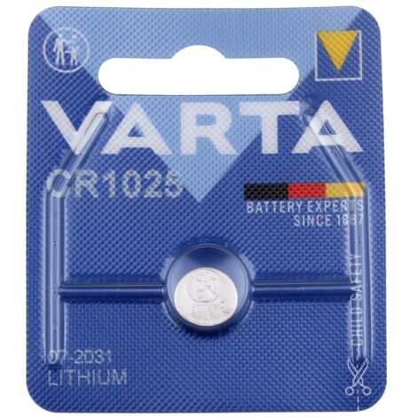 Varta - cr1025 pilas de botón litio - 6125101401 - 4008496979363