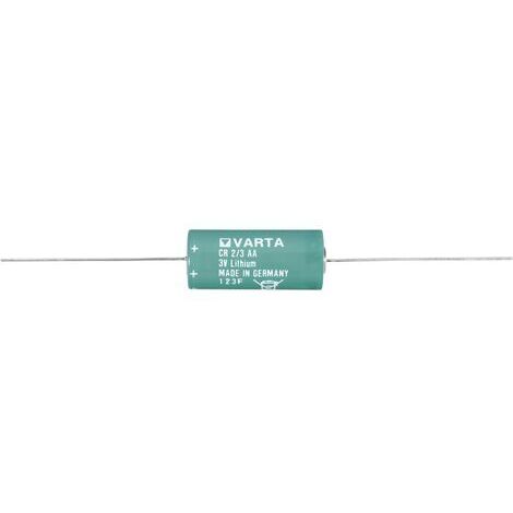 Varta CR2/3 AA CD Spezial-Batterie CR 2/3 AA CD Axial-Lötpin Lithium 3 V 1350 mAh 1 St.