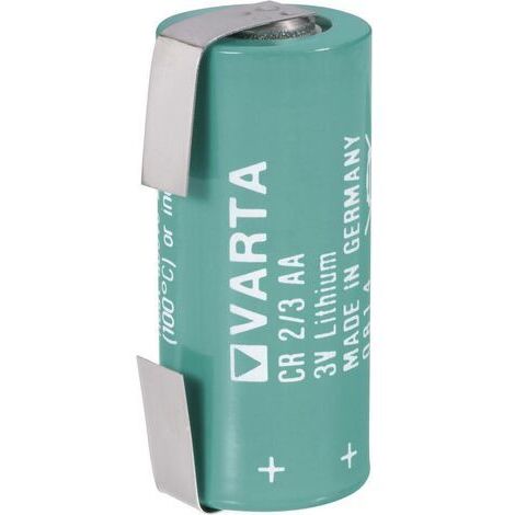 Varta CR2/3 LF Spezial-Batterie CR 2/3 AA LF U-Lötfahne Lithium 3 V 1350 mAh 1 St.
