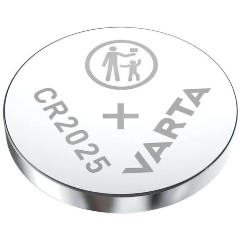 Varta CR2025 3V Lithium Knopfzelle - 4er Blister