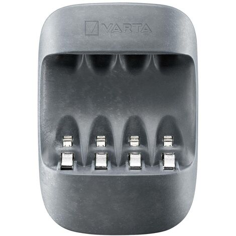 Varta Eco Charger 4x56813 Chargeur de piles rondes NiMH LR03 (AAA), LR6 (AA)