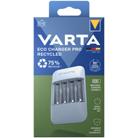 Varta Eco Charger Pro Recycled 57683 101 111 Ladegeräte -Universal-