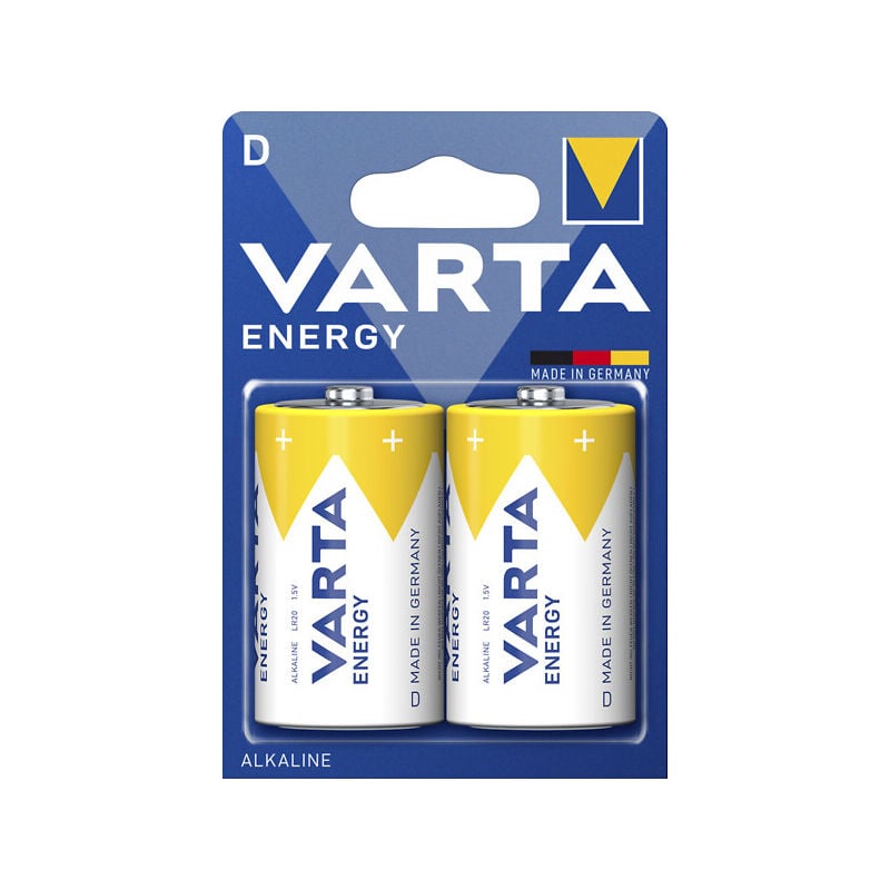 10 piles Alcalines Varta Energy AA - VARTA
