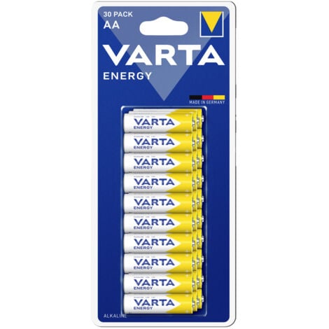 Varta ENERGY AA Bli 30 Mignon (AA)-Batterie Alkali-Mangan 1.5 V 30 St.