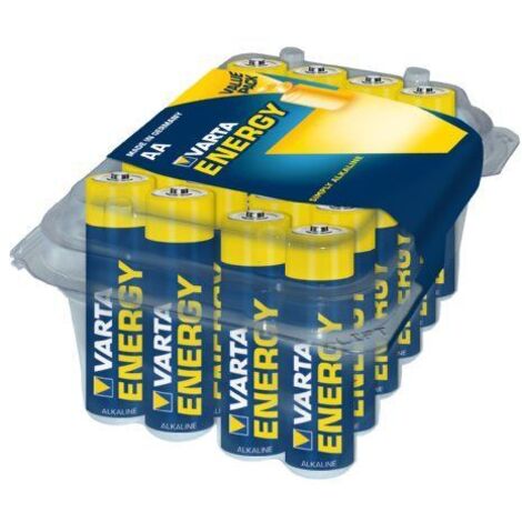 Varta Energy Mignon AA LR 06 Pack-Box 24 Pezzi