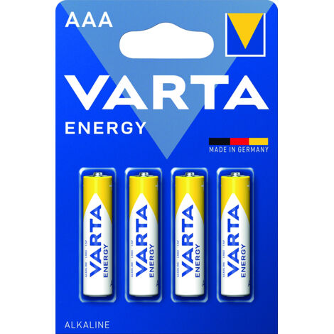 Varta Energy Pilas Miniestilo AAA LR03 Blíster 4 Unidades