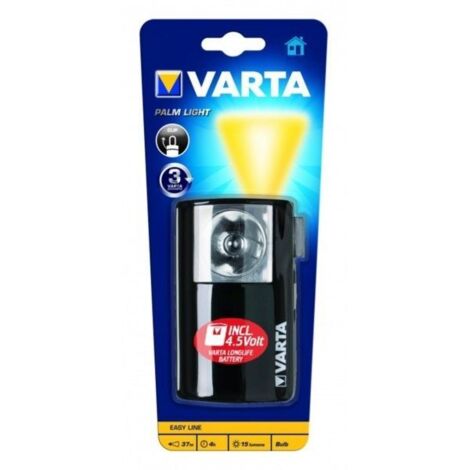 Varta - home palm light incl. Bat. 3r12 - 16645101421 - 4008496677566