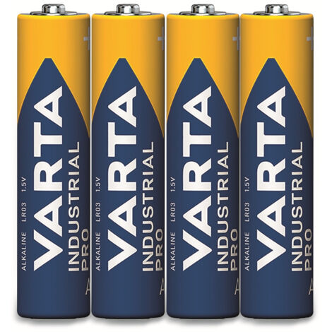 Varta Industrial, Batterie AAA 1.5V 1200mAh FOLIE=4St 4003211304