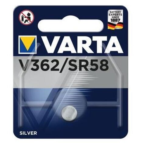 Varta Knopfzelle 362 1.55 V 1 St. 21 mAh Silberoxid SILVER Coin V362/SR58 Bli 1