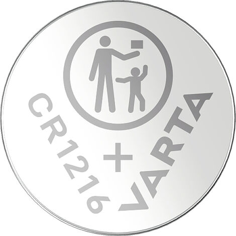 Varta Knopfzelle CR 1216 3 V 1 St. 27 mAh Lithium LITHIUM Coin CR1216 Bli 1