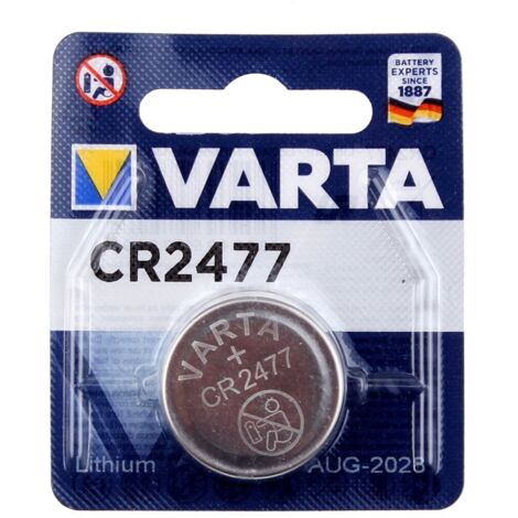 Varta Knopfzelle CR2477 3 V 1 St. 850 mAh Lithium LITHIUM Coin CR2477 Bli 1