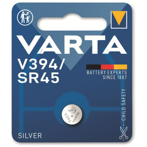 VARTA Knopfzelle Silver Oxide, 394 SR45,  1.55V, 1 Stück