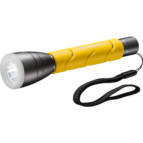 Varta – Lampe torche LED F20 – 5W – 235 lumens – Autonomie 30h – Résistante à l'eau IPX4 – Aluminium anodisé – Portée 160m