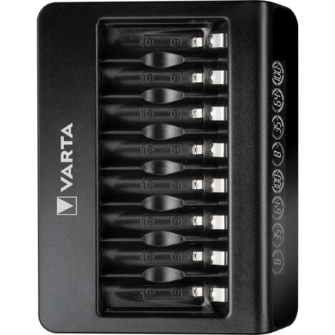 Varta LCD MULTI CHARGER - Caricabatterie da 4 ore - (per 8xAA/AAA) Adattatore CA