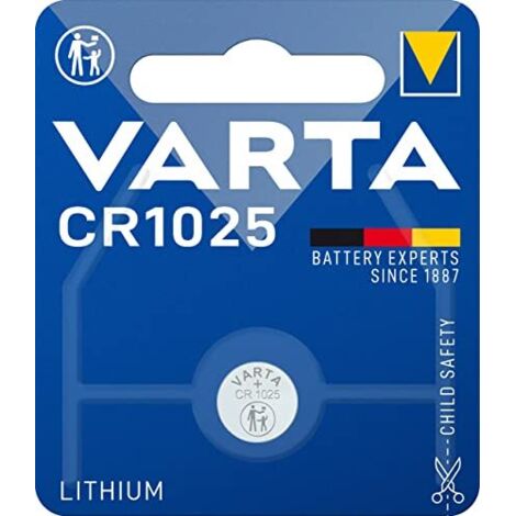 Varta LITHIUM Coin CR1025 Bli 1 Batteria a bottone CR 1025 Litio 25 mAh 3 V 1 pz.