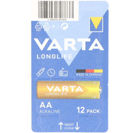 Varta LONGLIFE AA Big Box 12 Mignon (AA)-Batterie Alkali-Mangan 2800 mAh 1.5 V 12 St.