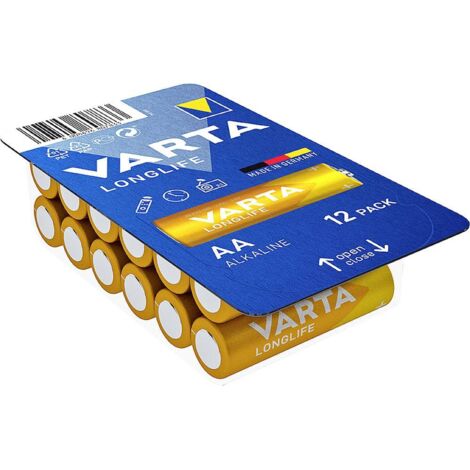 Varta LONGLIFE AA Big Box 12 Pile LR6 (AA) alcaline(s) 2800 mAh 1.5 V 12 pc(s) Q457561