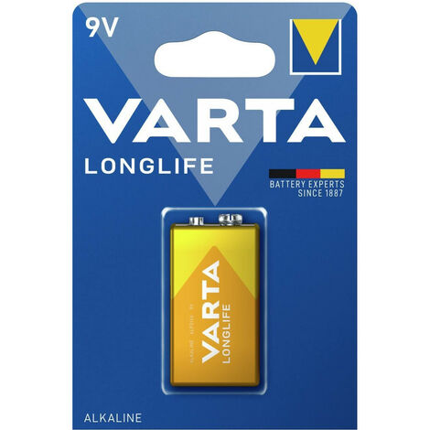 Varta Longlife Extra 9V Batterie à usage unique Alcaline