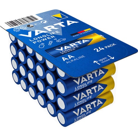 Varta LONGLIFE Power AA Big Box 24 Mignon (AA)-Batterie Alkali-Mangan 1.5 V 24 St.