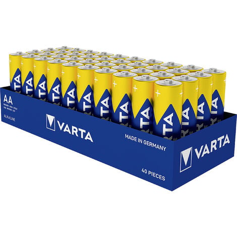 VARTA AAA Tray 40 Micro (AAA)-Batterie Alkali-Mangan 1.5 V 40 St.