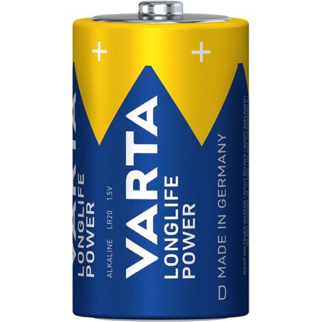 VARTA Mono-Batterie, LONGLIFE, Power, 1St.