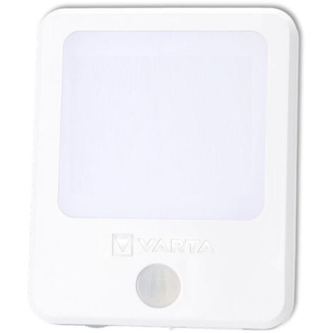 Varta Motion Sensor Plug Light 18624101401 Nachtlicht mit Bewegungsmelder LED Warmweiß Weiß
