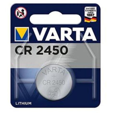 Varta Pila Bottone X Eletronica Cr2450 Litio