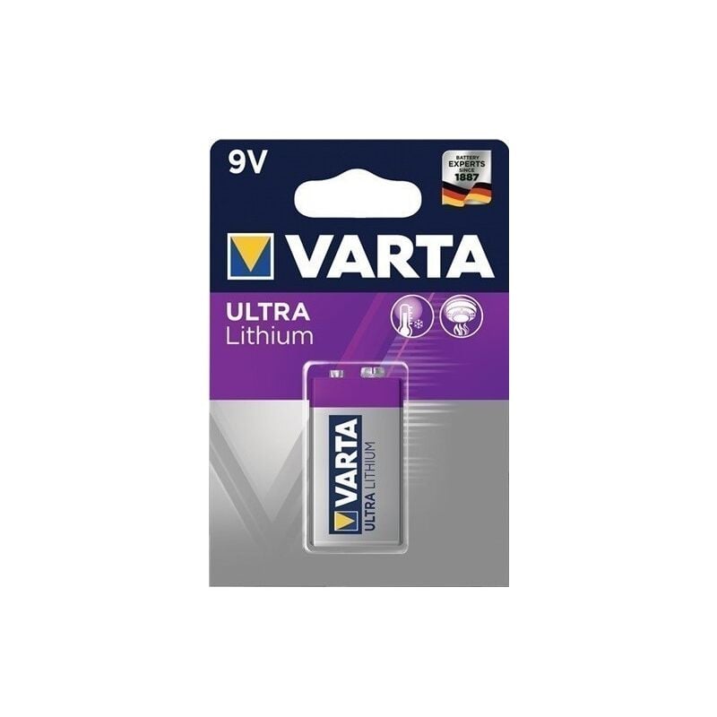 

38567 PILA ULTRA LITHIUM 9V PACK 1UNI - Varta