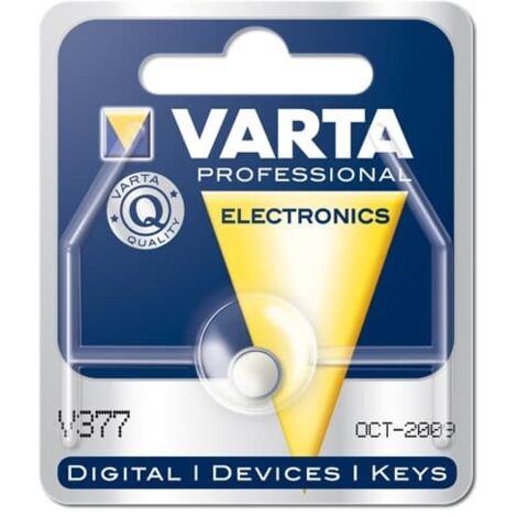 Varta - pila varta v377 (sr626) argento + irb - 377101401 - 4008496317134