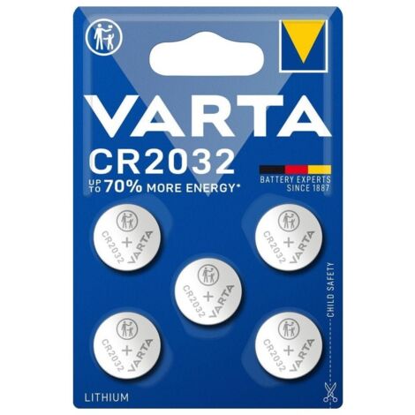 VARTA PILE A BOTTONE ENERGY CR2032 5PZ