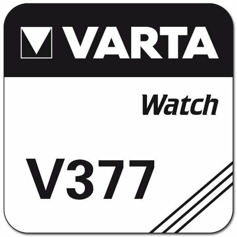 Varta – Pile bouton argent-oxyde 1.55V SR66 – 24mAh – Dimensions 6.8mm x 2.6mm – Pour montres et appareils électroniques