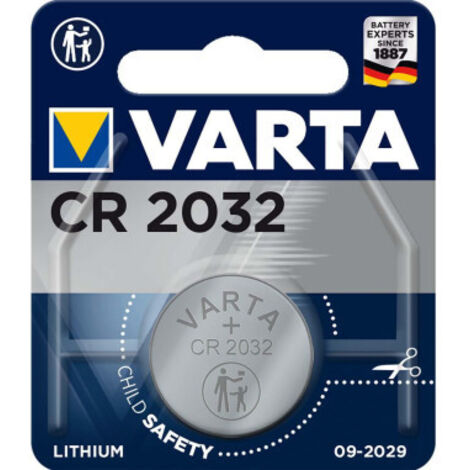 VARTA Pile bouton au Bouton Lithium CR2032 3 V 1-Blister