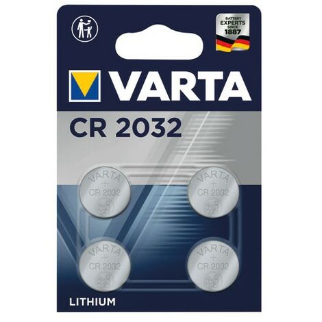 Varta - Pile Lithium - Bouton CR2032 3V - Non rechargeable - Pour appareils  de haute technologie : Varta: : High-Tech