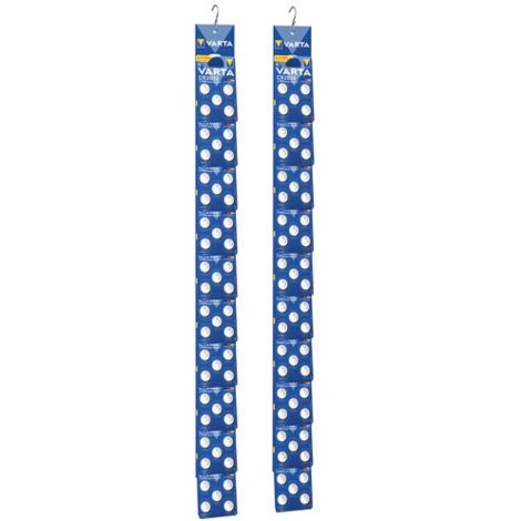 VARTA - Pile lithium CR2032 4+1 offerte 2 ceintures de 20 blisters