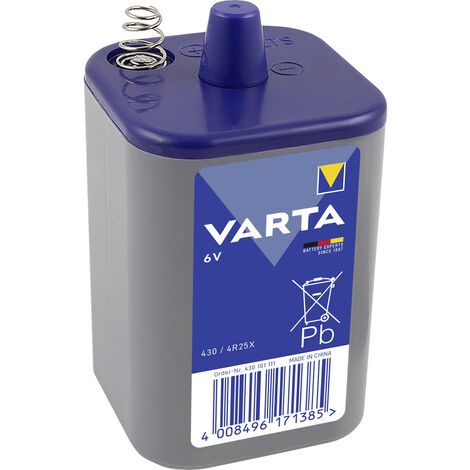 Varta Professional Latern 4R25X Spezial-Batterie 4R25 Federkontakt Zink-Kohle 6V 7500 mAh 1St. S82536