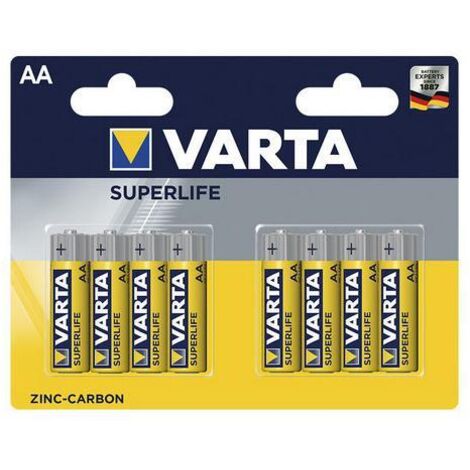Varta SUPERLIFE AA Batterie à usage unique Zinc-Carbone