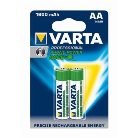 Varta - t399 accu aa 1600 mah 1,2v phone power - 58399201402 -