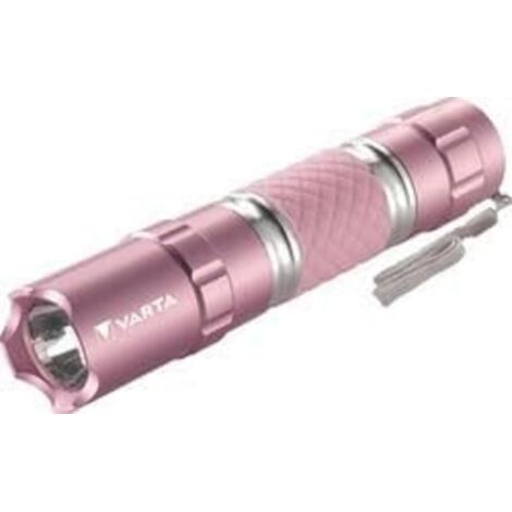 VARTA, Torcia 0,5 Watt LED Lipstick Light incl. 1x batteria High Energy AA torcia a forma di rossetto torcia da borsa portachiavi luce tascabile flashlight per borse, tracolle, zaini
