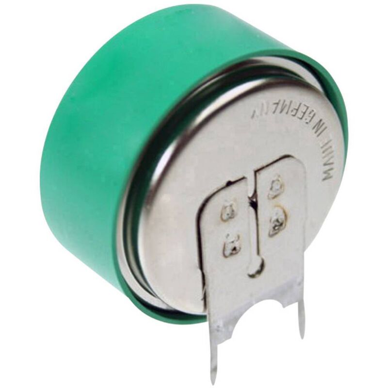 VARTA  V2/CP300H SLF ++/- Pile bouton rechargeable CP 300 H NiMH 300 mAh 2.4 V