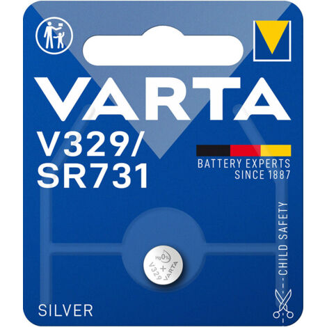 Varta V329 Batería de un solo uso SR731SW Óxido de plata