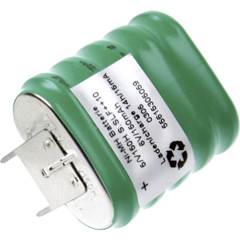 Varta V5/150H-SLF ++/- Knopfzellen-Akku 150H NiMH 150 mAh 6 V 1 St.