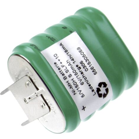 Varta V5/150H-SLF ++/- Pile bouton rechargeable 150H NiMH 150 mAh 6 V 1 pc(s) C192741