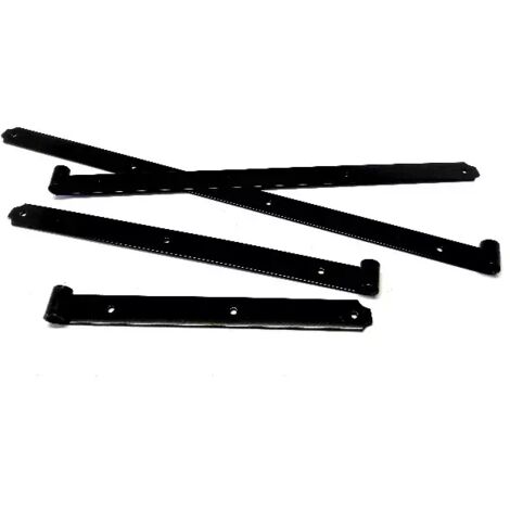 VARVELLA DIRITTA MANFREDI PER PERSIANA VERNICIATO NERO  CM.30