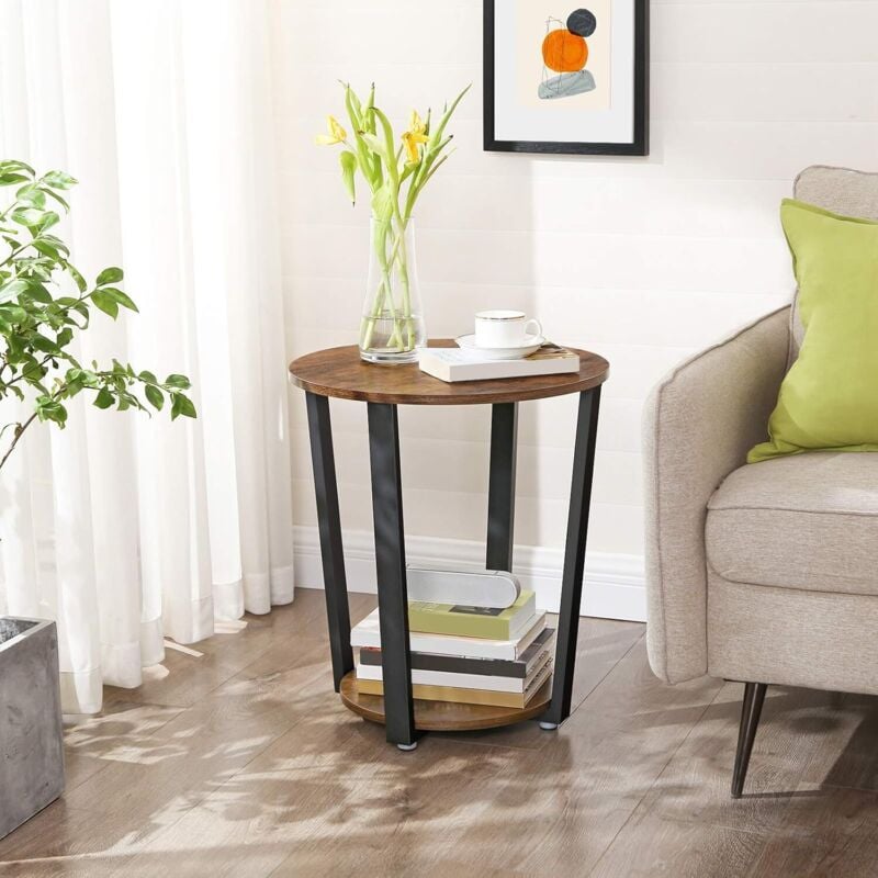 Moderner Runder Couchtisch Mit Stauraum Couchtisch Aus Holz Mit Drehbaren Schubladen In Weiss Natur Weiss Schwarz Marmor Weiss Couchtische Wohnzimmermobel Mobel