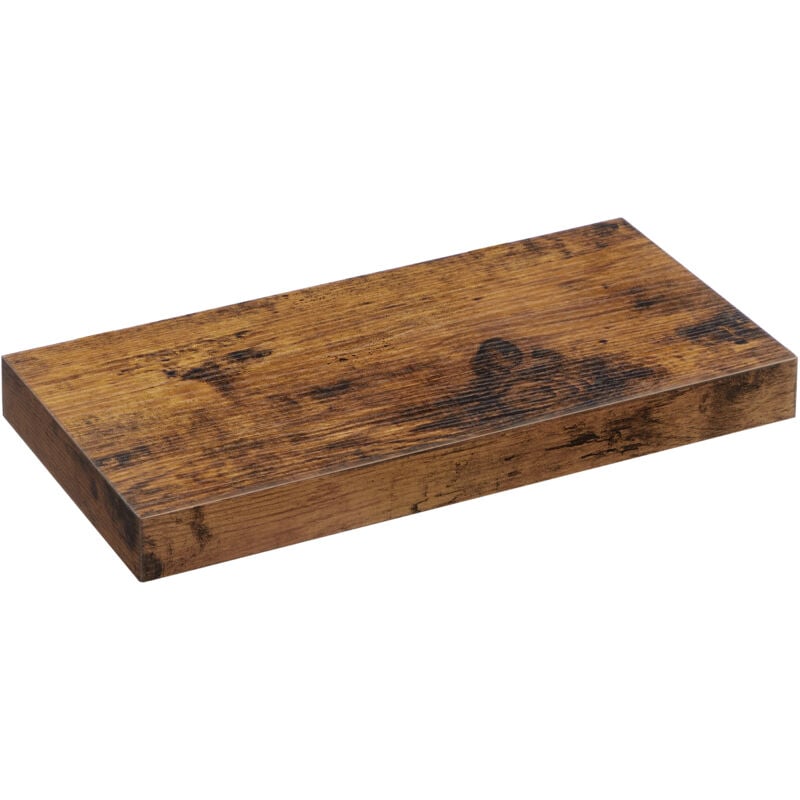 Vasagle - tagère Murale, Tablette Flottante, Étagère Suspendue, pour Livres, Photos, décoration, 40 x 20 x 3,8 cm, en mdf, pour Salon, Cuisine,