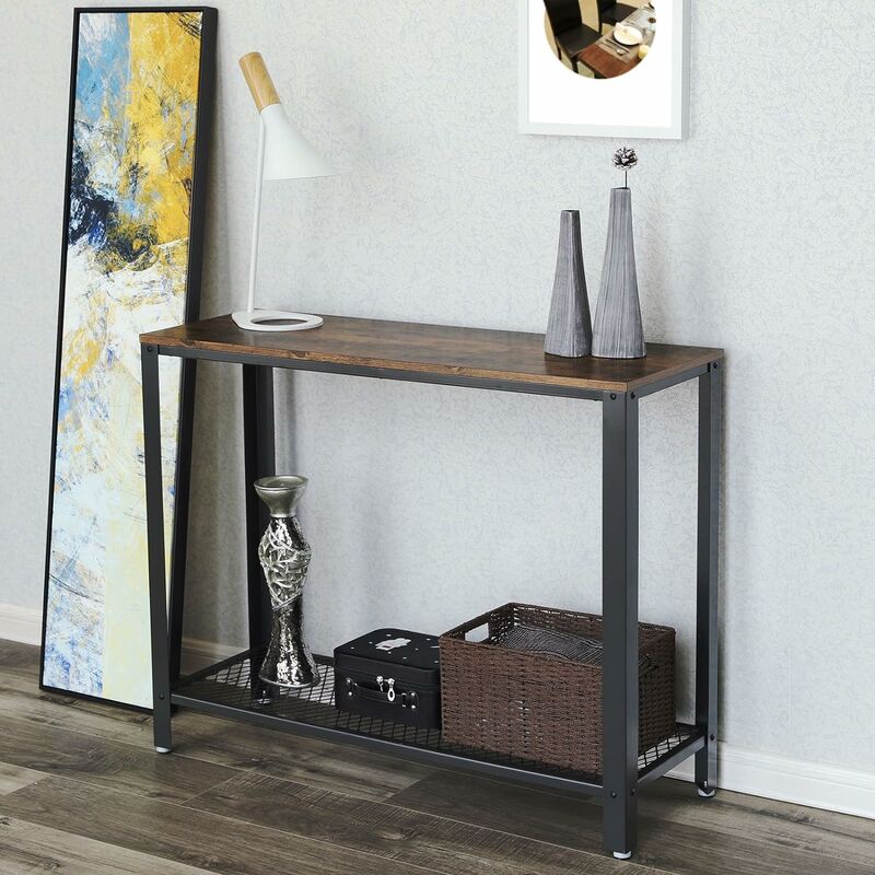Vasagle Vintage Console Table Entryway Table Stable Sofa Table