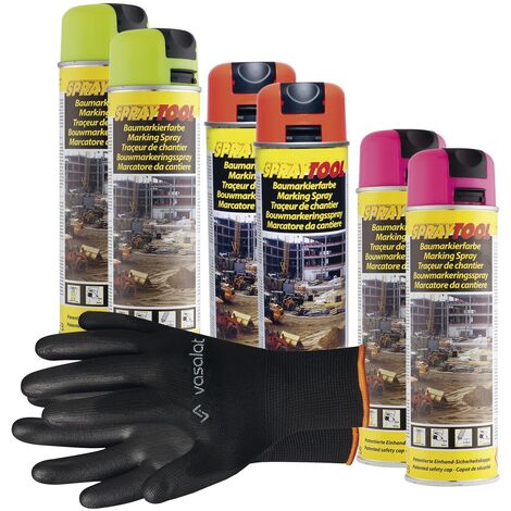 Markierungsspray Leuchtfarben SET