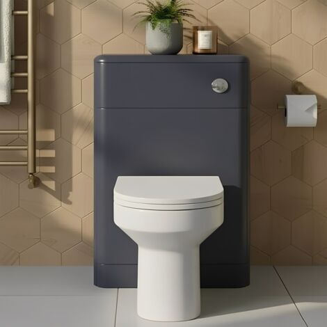 Vasari Stellar Indigo Blue Concealed WC Cistern Unit Only Bathroom Modern