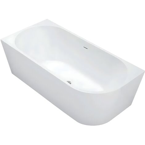 VASCA BAGNO REA BELLANTO 160CM LEFT WHITE
